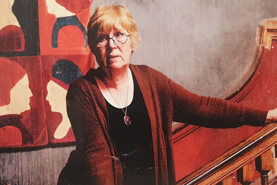 Artist Alice Hanratty, the former owner